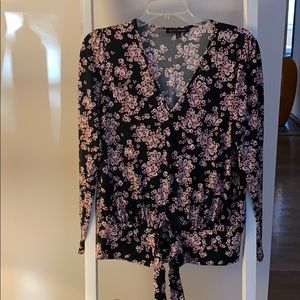 Banana Republic cherry blossom blouse